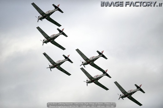 2019-09-07 Zeltweg Airpower 11843 Krila Oluje Wings of Storm - Pilatus P-C9